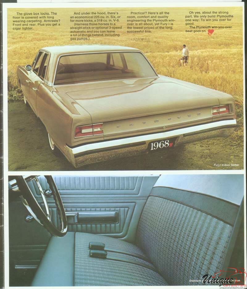 1968 Plymouth Fury Brochure Page 29